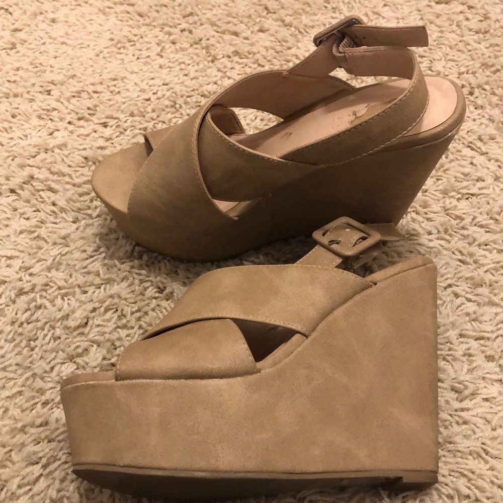 Cute wedge sandals